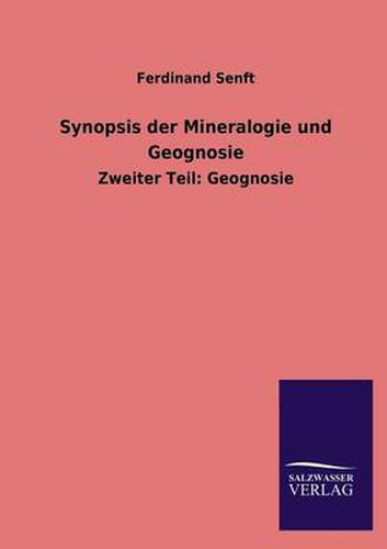 Cover image for Synopsis Der Mineralogie Und Geognosie