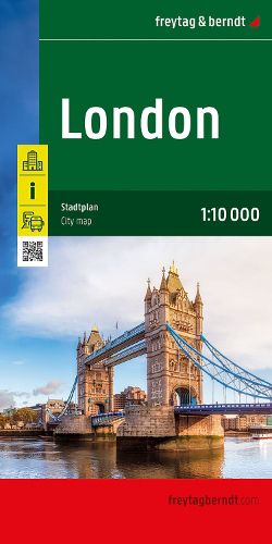 Cover image for London City Map 1:10,000