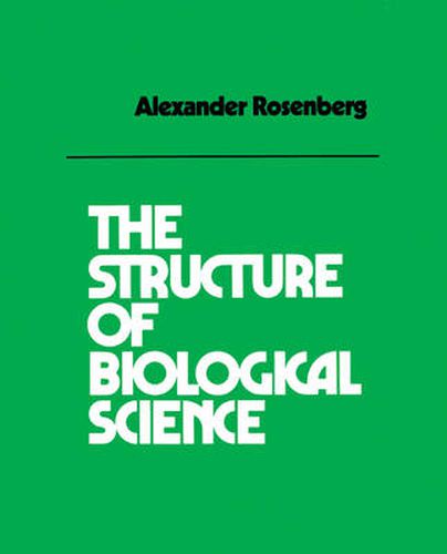 Cover image for The Structure of Biological Science