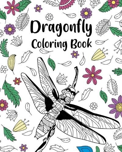 Cover image for Dragonfly Coloring Book