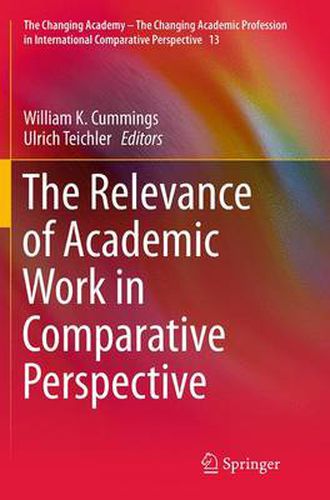 Cover image for The Relevance of Academic Work in Comparative Perspective