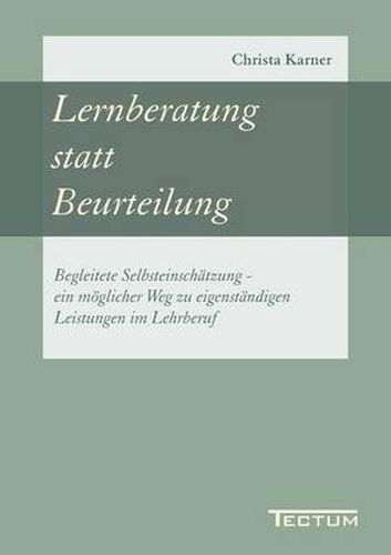 Cover image for Lernberatung statt Beurteilung
