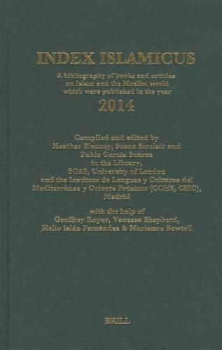 Cover image for Index Islamicus Volume 2014