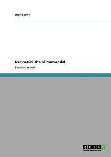 Cover image for Der naturliche Klimawandel