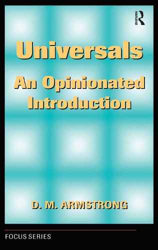 Cover image for Universals: An Opinionated Introduction