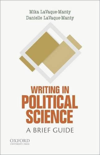 Cover image for Writing in Political Science: A Brief Guide
