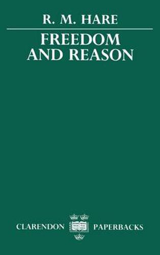 Cover image for Freedom and Reason