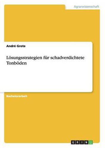Cover image for Loesungsstrategien fur schadverdichtete Tonboeden