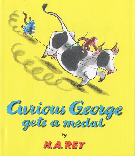 Cover image for Curious George Gets a Medal