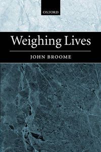 Cover image for Weighing Lives