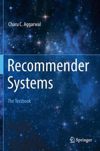 Cover image for Recommender Systems: The Textbook