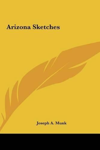 Cover image for Arizona Sketches