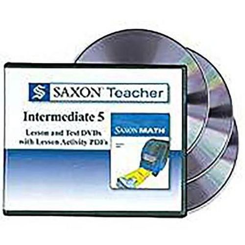 Cover image for Saxon Homeschool Intermediate 5: Teacher DVD