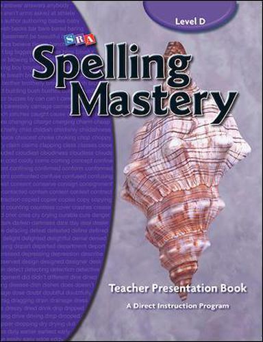 Cover image for Spelling Mastery Level D, Teacher Materials