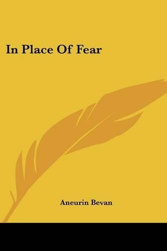 Cover image for In Place of Fear