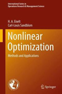 Cover image for Nonlinear Optimization: Methods and Applications