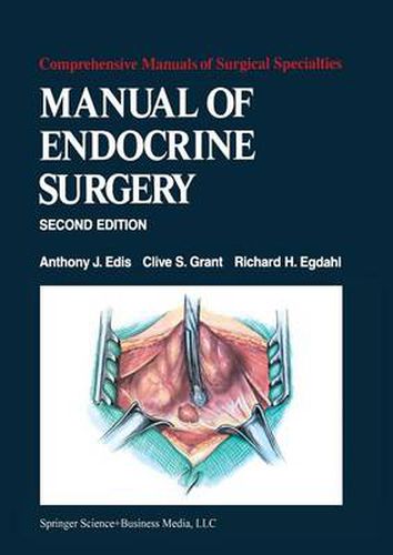 Cover image for Manual of Endocrine Surgery