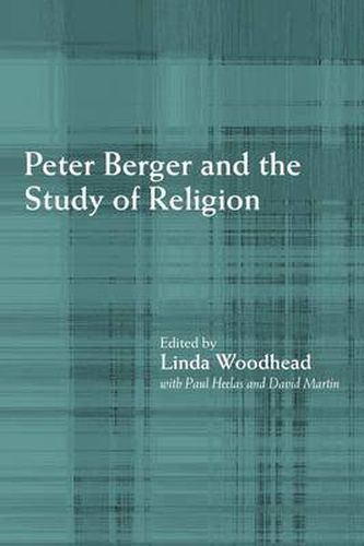 Cover image for Peter Berger and the Study of Religion