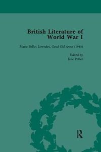 Cover image for British Literature of World War I, Volume 3