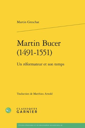 Cover image for Martin Bucer (1491-1551)