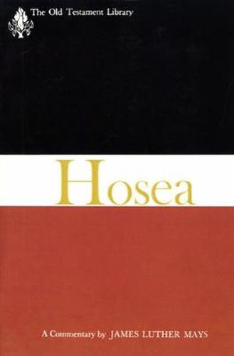 Cover image for Hosea (1969): A Commentary