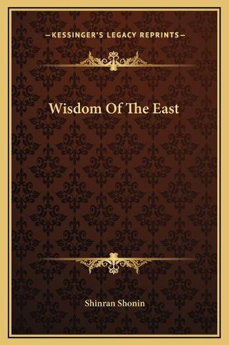 Cover image for Wisdom of the East