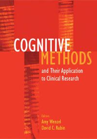 Cover image for Cognitive Methods and Their Application to Clinical Research