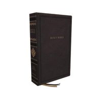 Cover image for KJV, Personal Size Reference Bible, Sovereign Collection, Leathersoft, Black, Red Letter, Thumb Indexed, Comfort Print: Holy Bible, King James Version