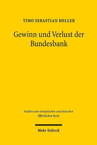 Cover image for Gewinn und Verlust der Bundesbank