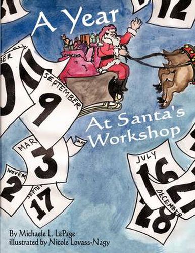 Cover image for A Year at Santa's Workshop