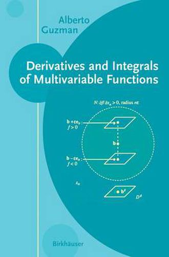 Cover image for Derivatives and Integrals of Multivariable Functions