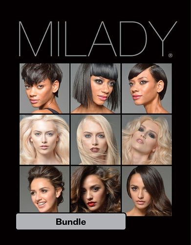 Cover image for Bundle: Milady Standard Cosmetology, 13th + Practical Workbook for Milady Standard Cosmetology, 13th + Exam Review for Milady Standard Cosmetology, 13th