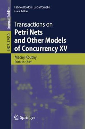 Cover image for Transactions on Petri Nets and Other Models of Concurrency XV