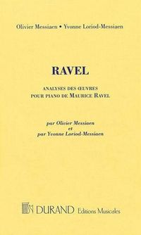 Cover image for Analyse Des Oeuvres Pour Piano De Maurice Ravel