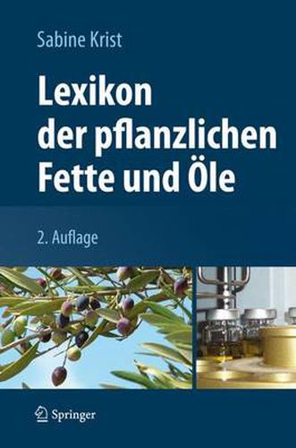 Cover image for Lexikon der pflanzlichen Fette und OEle