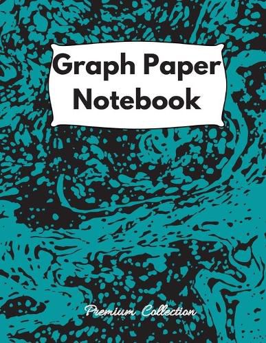 Cover image for Graph Paper Notebook: Large Simple Graph Paper Notebook, 100 Quad ruled 5x5 pages 8.5 x 11 / Grid Paper Notebook for Math and Science Students / Premium Collection Notebooks