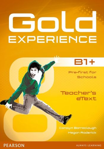 Cover image for Gold Experience B1+ eText Teacher CD-ROM