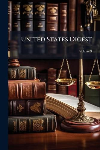 Cover image for United States Digest