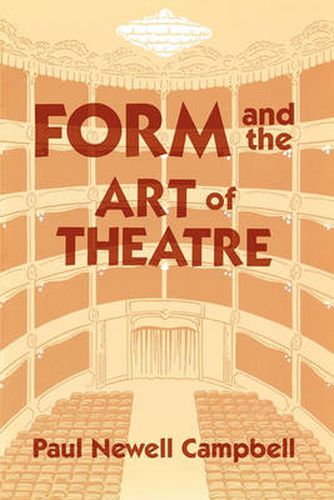 Cover image for Form & the Art of Theatre