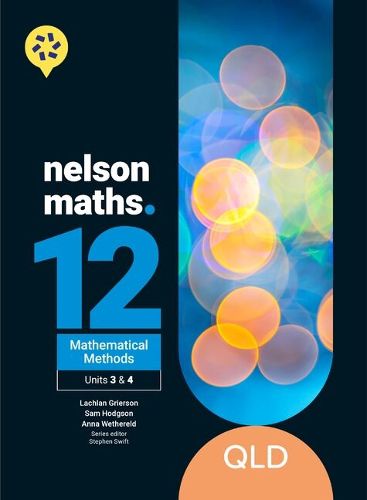 Cover image for Nelson QCE Mathematical Methods Units 3 & 4 1E + Nelson MindTap