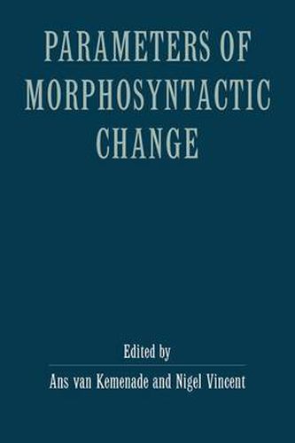 Cover image for Parameters of Morphosyntactic Change