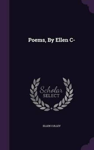 Cover image for Poems, by Ellen C-