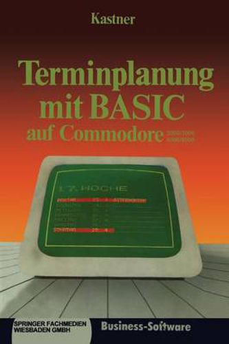 Cover image for Terminplanung Mit Basic Auf Commodore 2000/3000,4000/8000