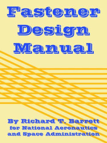 Cover image for Fastener Design Manual