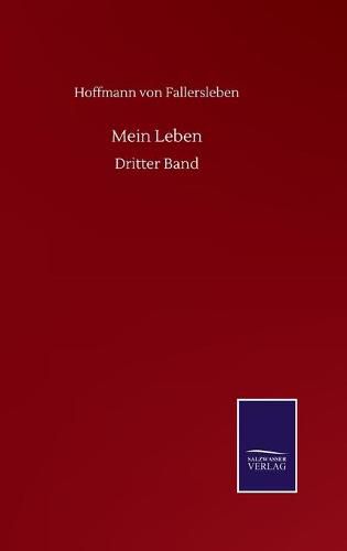 Cover image for Mein Leben: Dritter Band