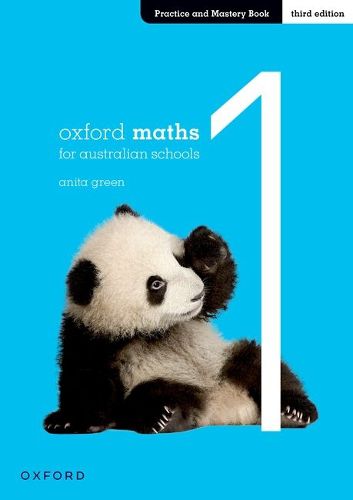 Cover image for Oxford Maths for Australian Schools Practice and Mastery Book Year 1