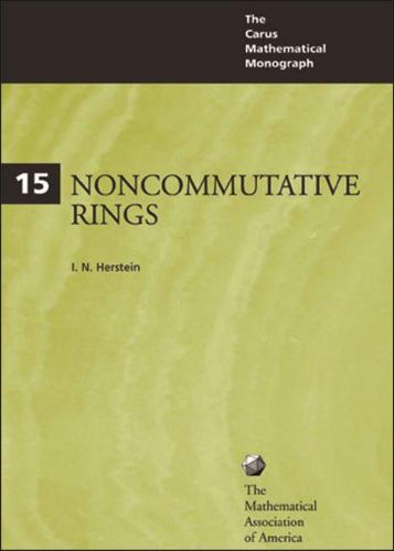 Cover image for Noncommutative Rings