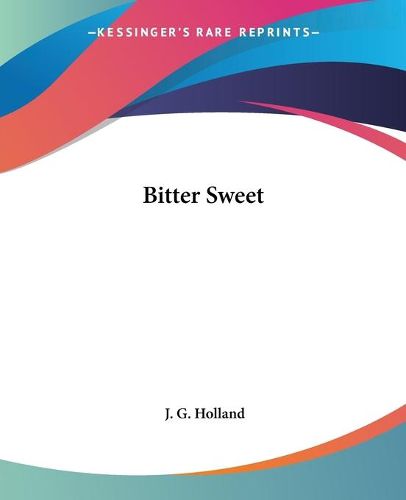 Cover image for Bitter Sweet