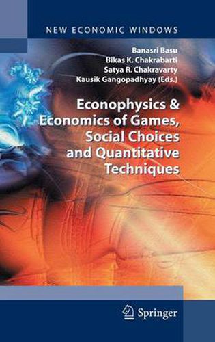 Cover image for Econophysics & Economics of Games, Social Choices and Quantitative Techniques