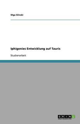Cover image for Iphigenies Entwicklung auf Tauris